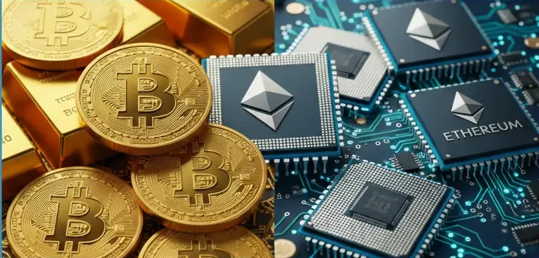 bitcoin ethereum comparacion