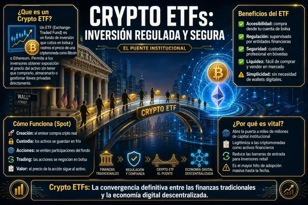 infografía de etf