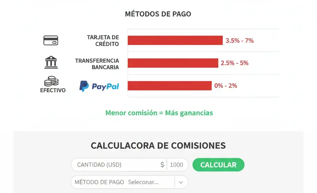 Tutorial exchanges 2025 8 Infografía comisiones exchanges criptomonedas