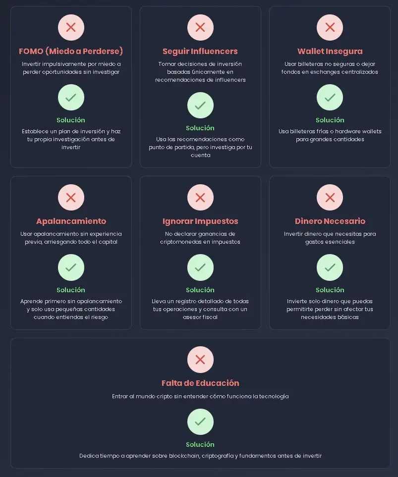 Cómo Comprar Criptomonedas siendo Menor de Edad 5 7_errores-min
