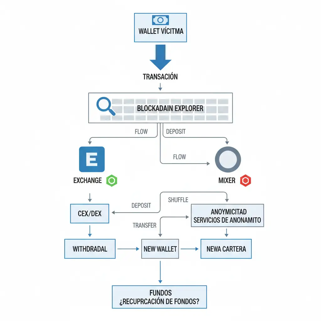 Cómo Recuperar una Wallet Hackeada 5 blockchain_transaction_trace_