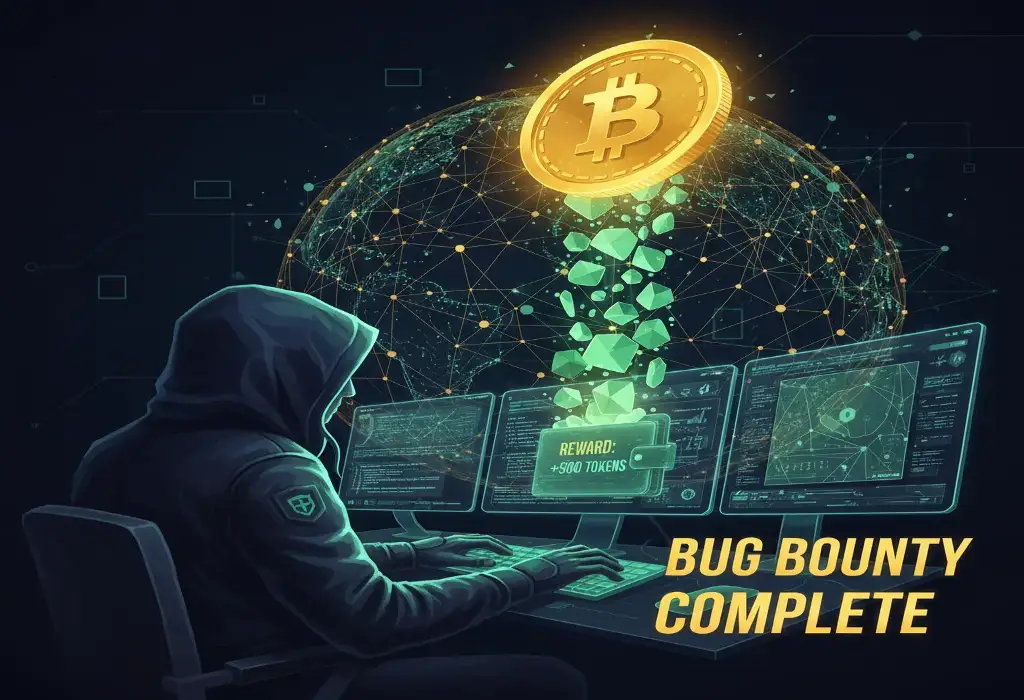 Bounty 1 Concepto bounty recompensa crypto