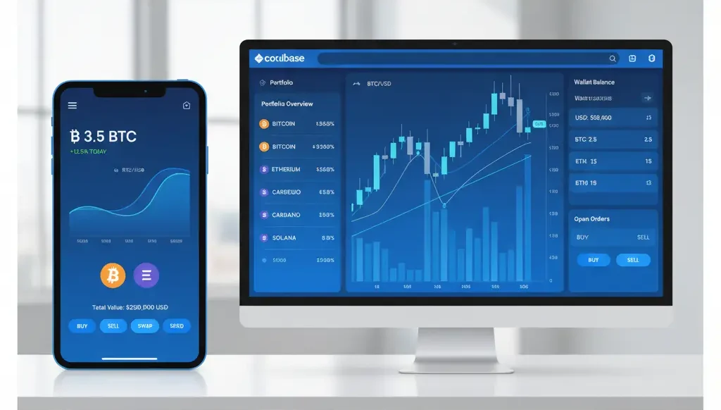 Tutorial Coinbase 2 Interfaz moderna Coinbase 2025