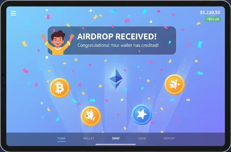 crypto wallet airdrop 20251023230402 1 e1761260842364 - La CryptoGuía