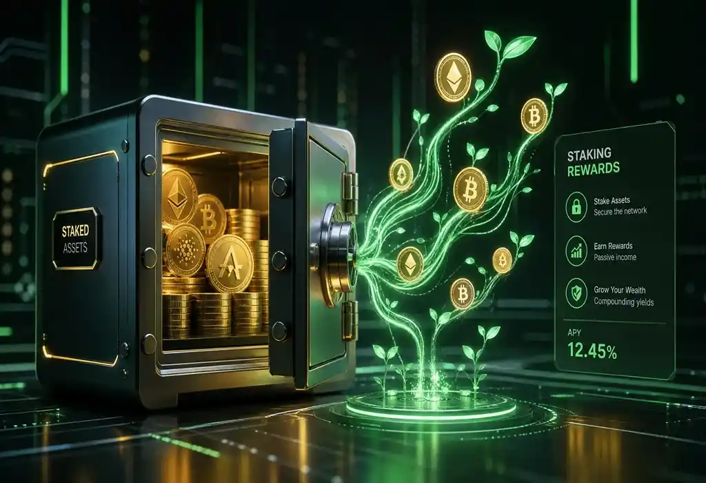 ganar cripto con staking