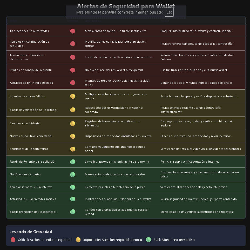 como saber si Wallet cripto Está Comprometida 4 alerta_wallet