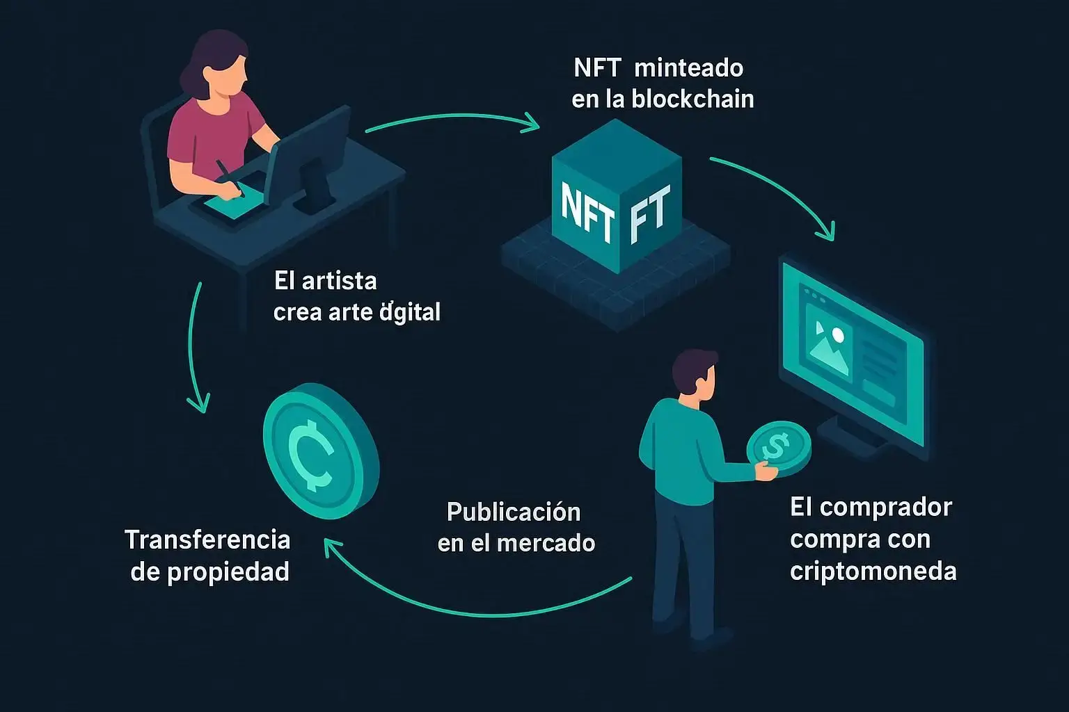 Qué son los NFT 3 nft_diagrama