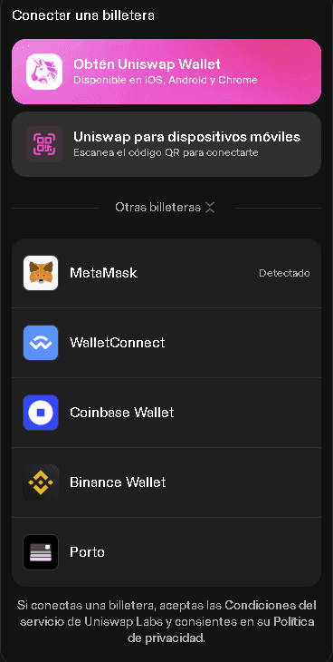 Tutorial MetaMask 7 uniswap metamask