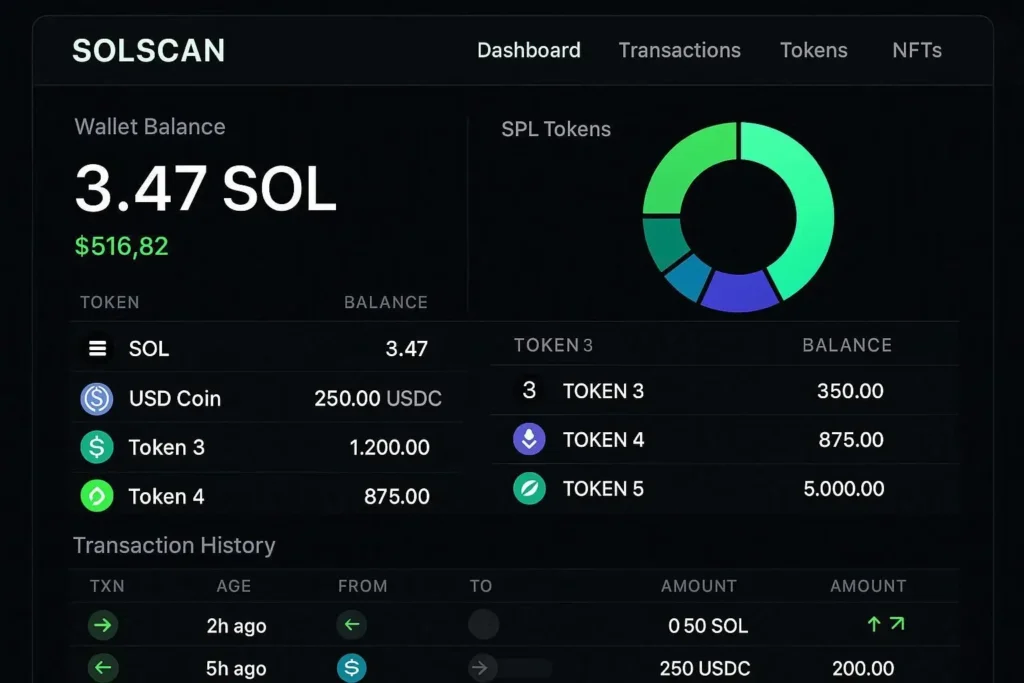 BALANCE WALLET SOLSCAN