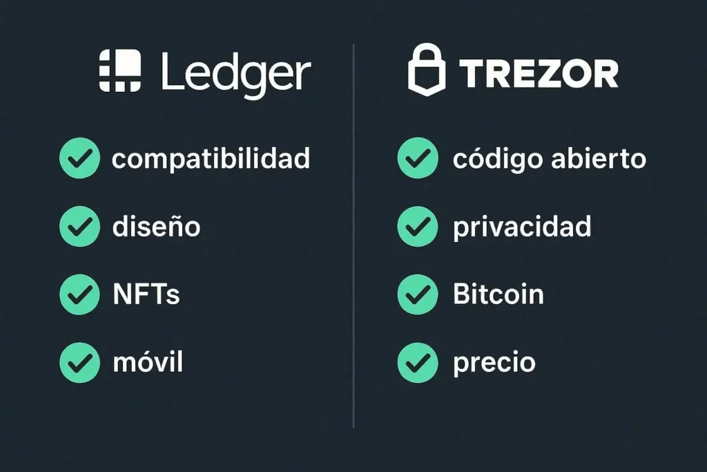 Ledger vs Trezor comparativa 2025 2 ledger-trezor