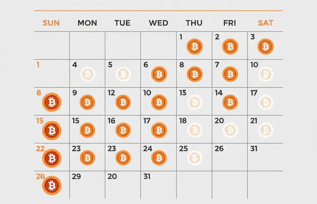 Qué es DCA 2 Calendario mensual dca