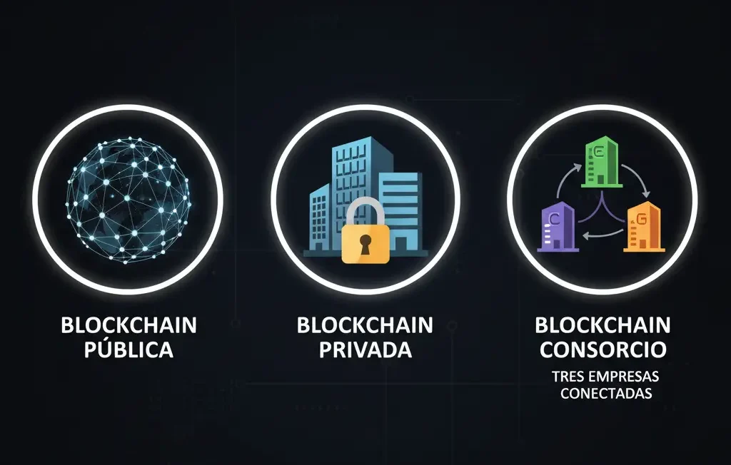 Qué es Blockchain 5 tipos de blockchain