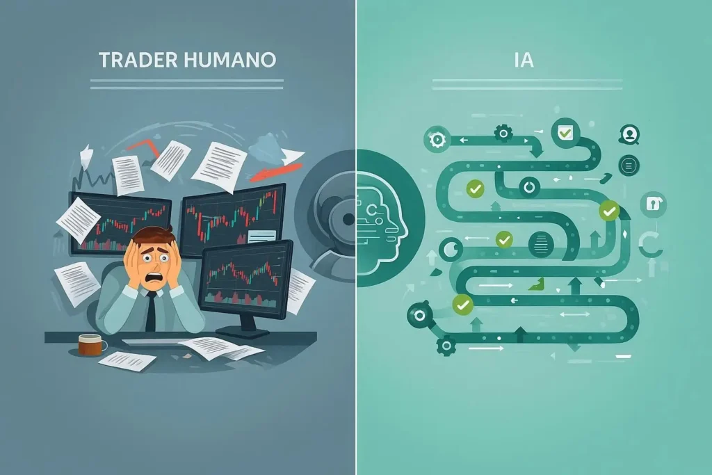 diferencia humano vs IA