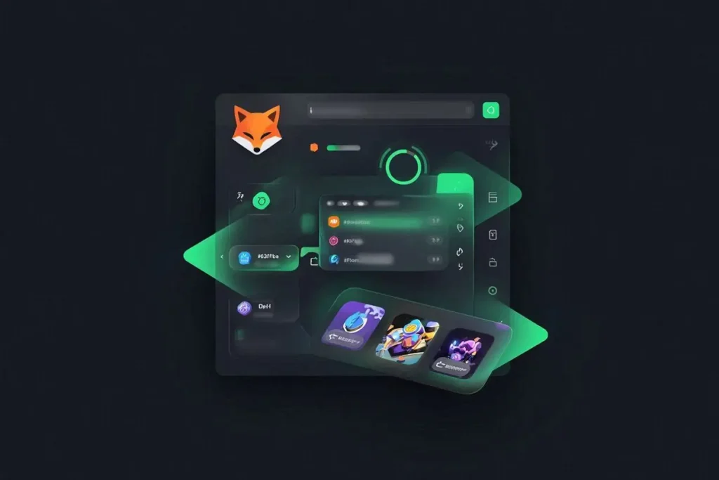 Logo de zorro naranja de MetaMask