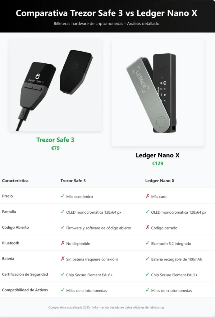 Tutorial Trezor 9 comparison table es 1 min scaled e1762517869559 - La CryptoGuía