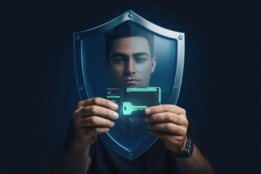 concepto Non-Custodial crypto