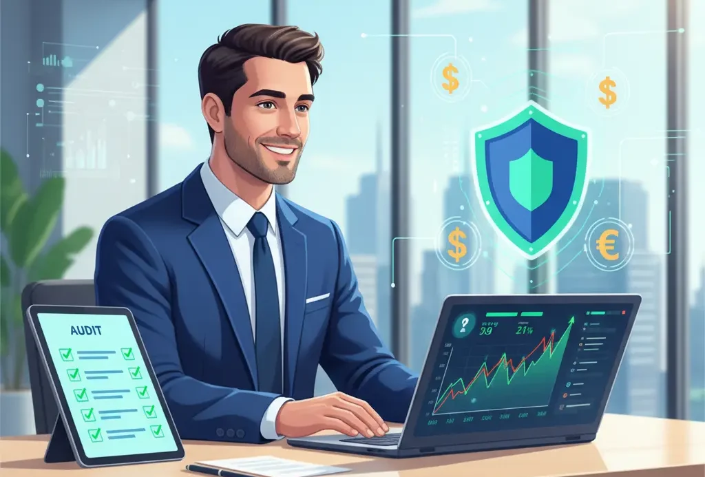 Cómo Auditar Token cripto 9 Persona confiada invirtiendo post-auditoría