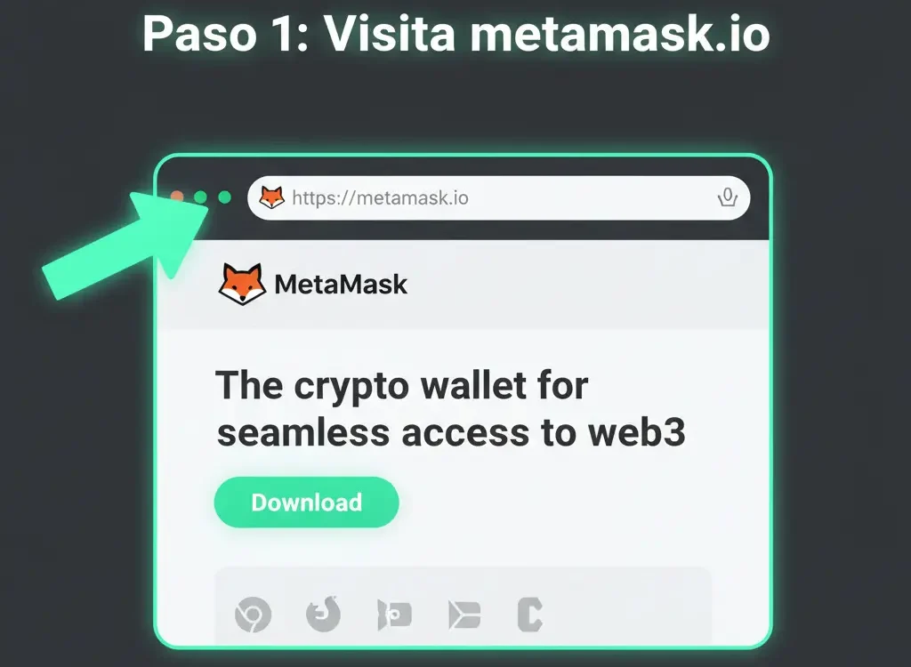 Tutorial Wallets Criptomonedas 2025 4 descarga MetaMask