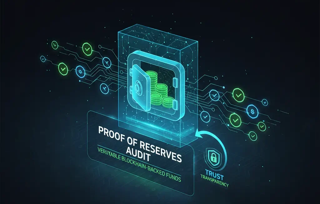 Concepto Proof of Reserves auditoría transparente