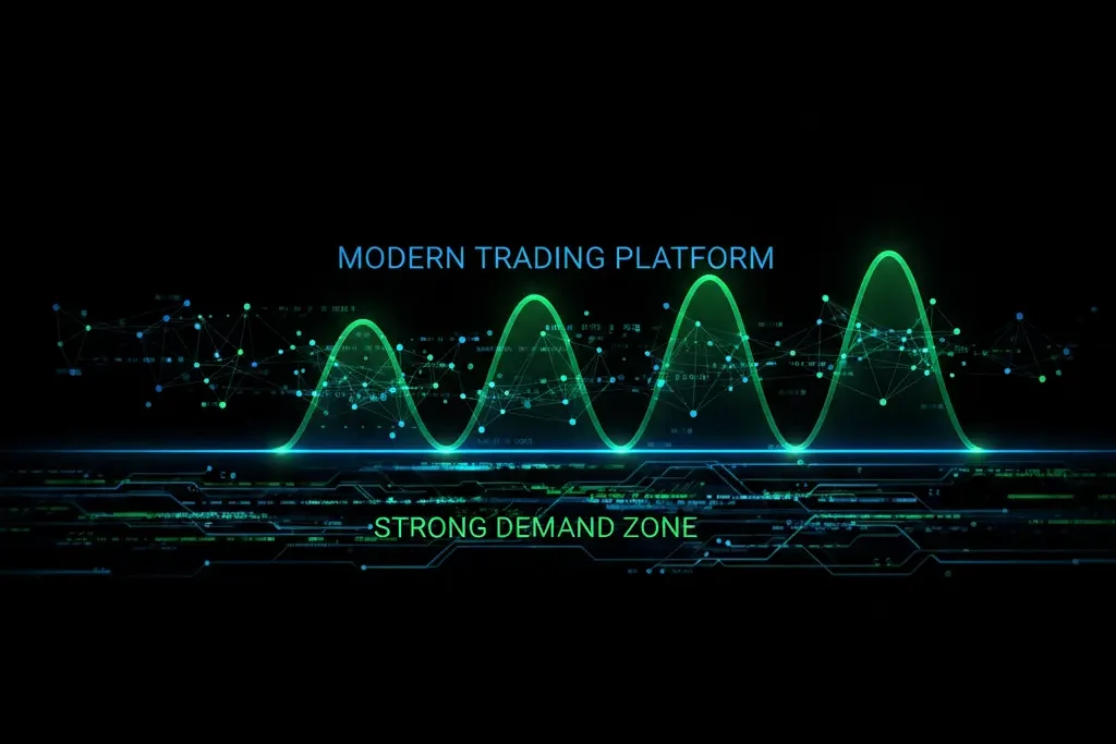 Concepto support soporte trading