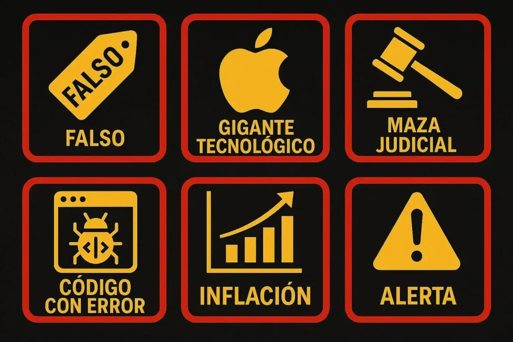 Cinco se&ntilde;ales de advertencia