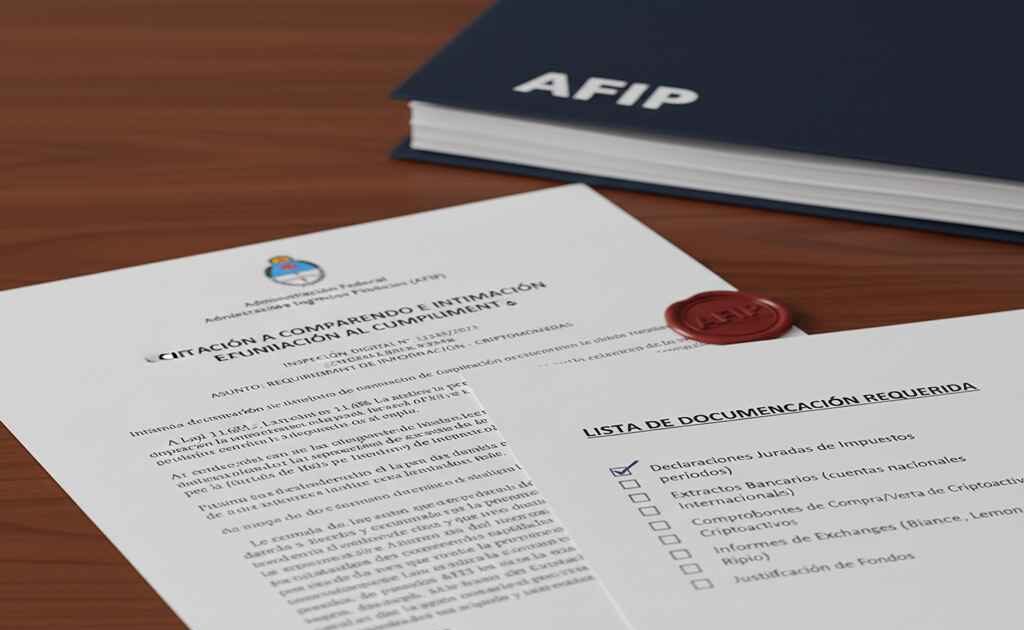 Carta de inspecci&oacute;n fiscal oficial y lista de verificaci&oacute;n de documentaci&oacute;n