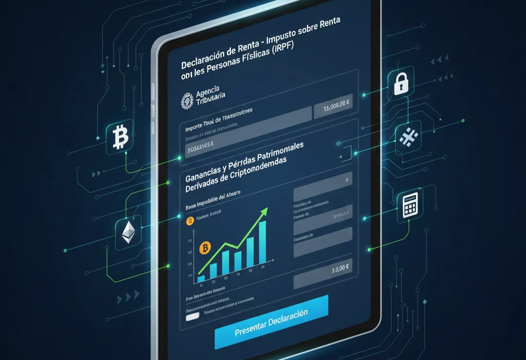 Spanish tax declaration form, Hacienda AEAT cryptocurrency taxes