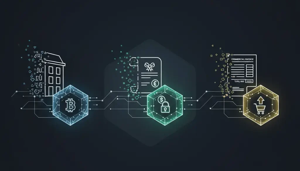 activos reales convertidos en en tokens digitales