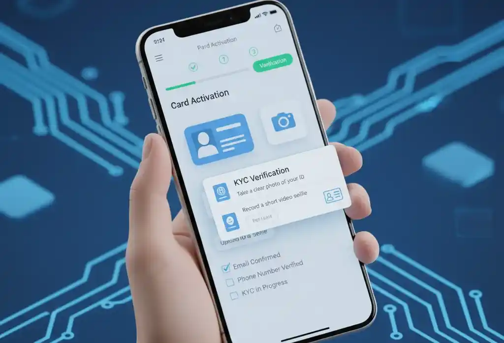 Crypto.com card registration process