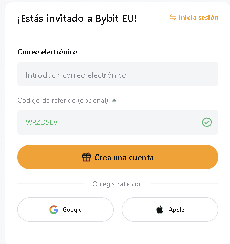 formulario de registro bybit