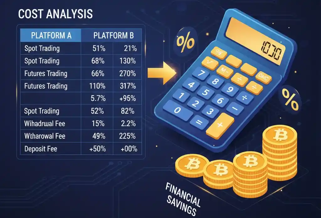 Concepto de comparaci&oacute;n de tarifas comerciales