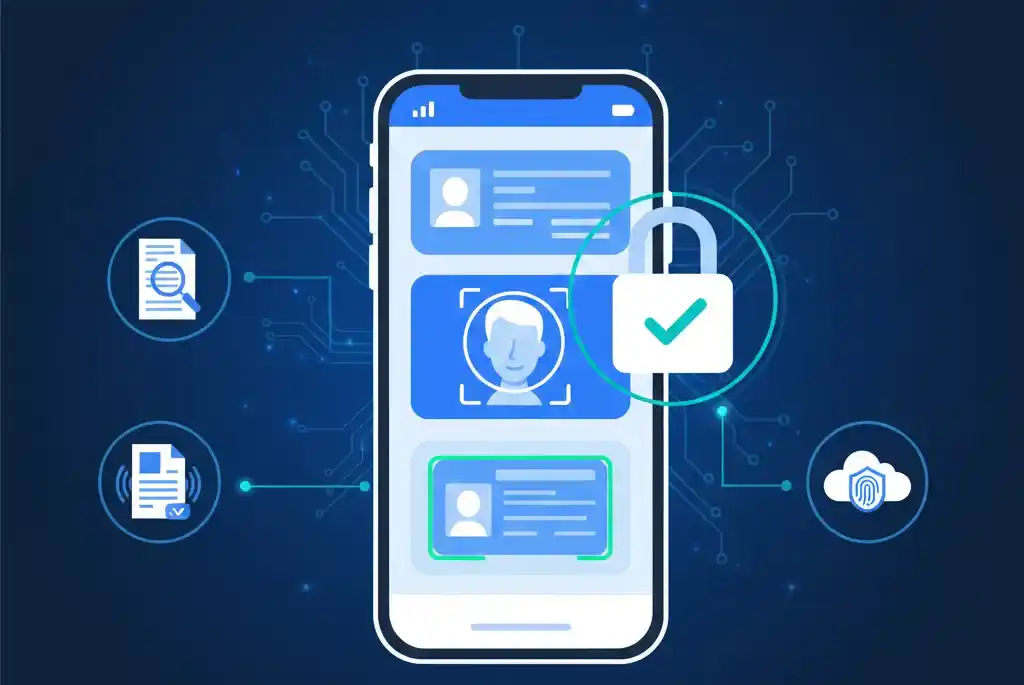 Concepto de proceso de verificaci&oacute;n de identidad,