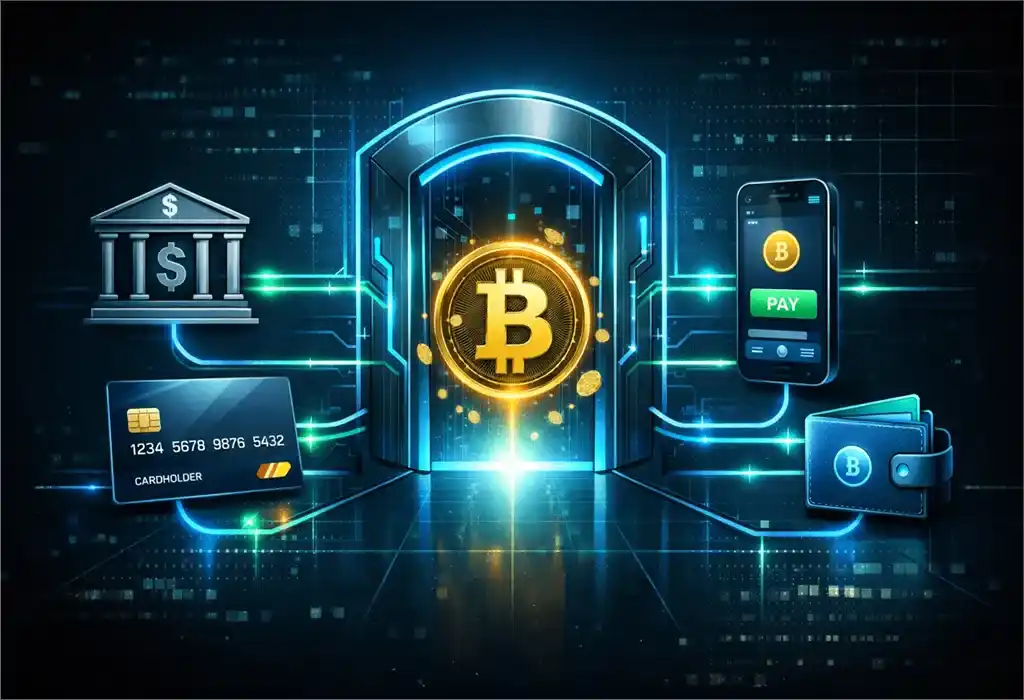 imagen conceptual de los m&eacute;todos de pago en exchanges