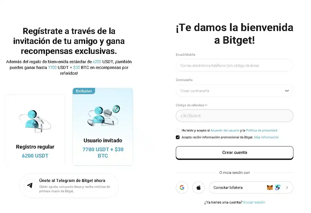 imagen registro en bitget