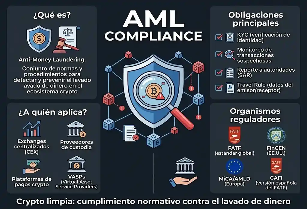 infograf&iacute;a conceptual de AML Compliance