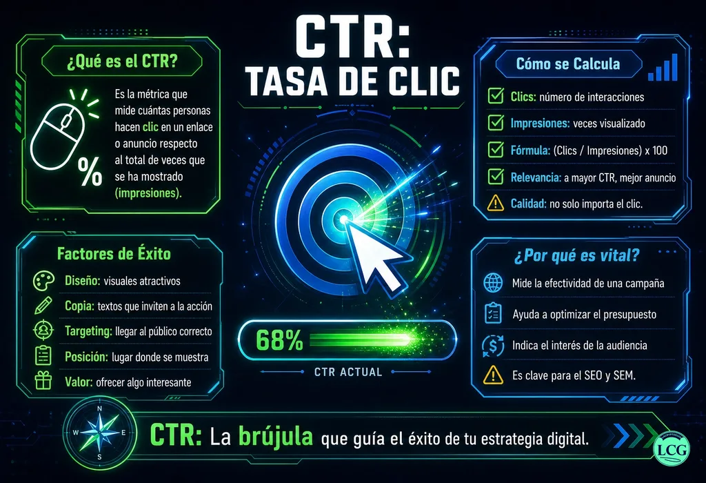 Infografía explicativa sobre Ctr en blockchain y crypto