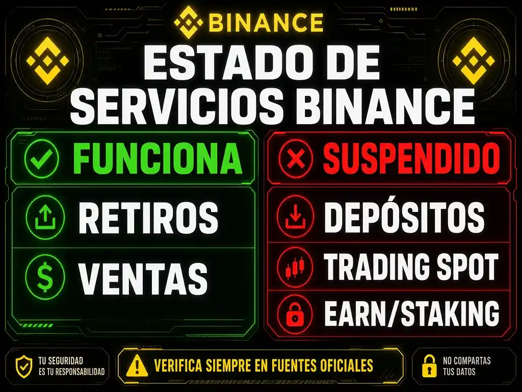 estado de los servicios despues de: binance Mica 2026
